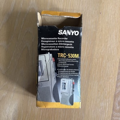 Sanyo TRC-530M Talk Book Microcassette Recorder / Diktiergerät