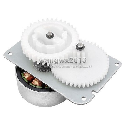 1pcs Three Phase Brushless Reduction Gear Motor Hand-cranked AC Generator DC3-5V