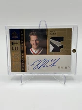2002-03 SP Authentic SPA Future Watch Auto Patch Rick Nash Blue Jackets 053/100