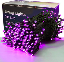300 LED Halloween Lights, 98.5FT Halloween String Lights with 8 Lighting Modes,