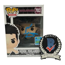 BEN STILLER SIGNED AUTOGRAPH FUNKO POP 703 ZOOLANDER BECKETT BAS