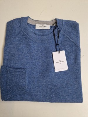 GRAN SASSO Pullover im Sweater Strick Look 57143/19647 col.520 stahlblau Gr. 56