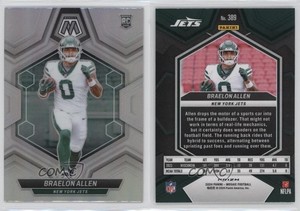 2024 Panini Mosaic Rookies Silver Prizm Braelon Allen #389 Rookie RC