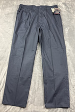 NWT VTG 1993 Work Pants Men's Size 38X30 Navy Blue Made In USA