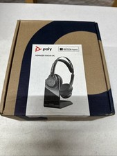 Plantronics Voyager Focus UC B825 Wireless Bluetooth Headset Black Open Box