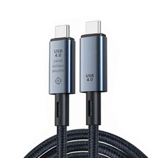 Thunderbolt 4 3 USB 4 USB-C 8K Cable 40Gbps Charger Data PD 240W UHD Video