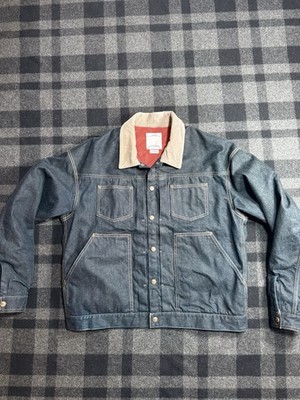 Visvim SS WAYSEE JKT MUD Overdye Denim Jacket - Size 3 - Made In Japan