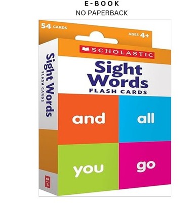Scholastic Flash Cards: Sight Words, Scholastic 2018