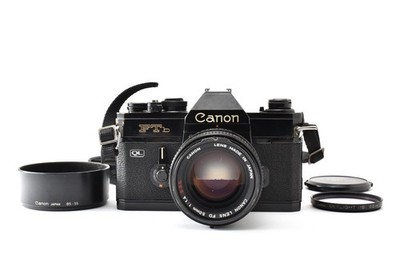 [Exc+5] Canon FTb QL 35mm Film Camera Black & FD 50mm F/1.4 s.s.c. Lens 8869