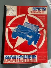 JEEP Hotchkiss Willys et Ford - revue technique - Ets Boucher