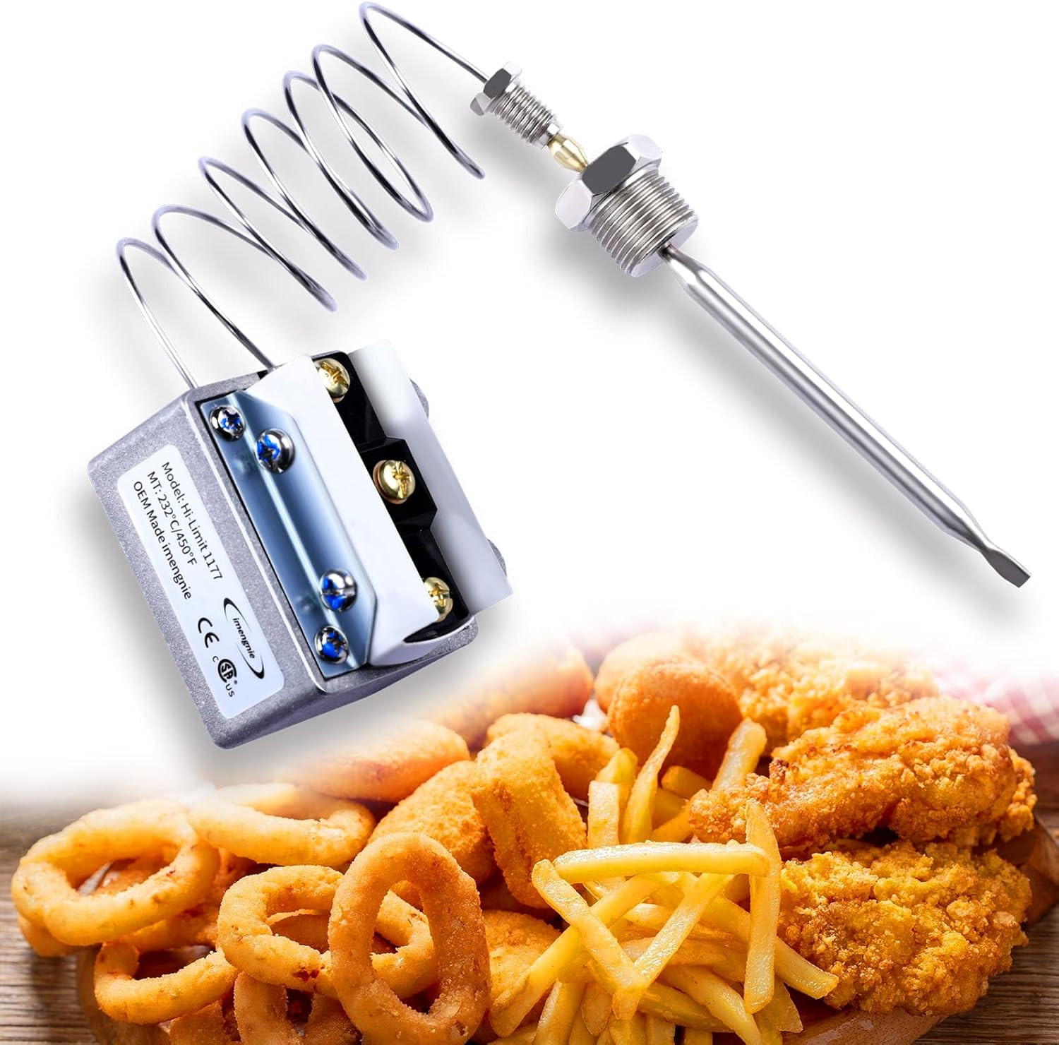 Switch Lccm200300000 Deep Fryer Thermostats Parts Replace