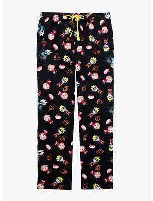 Naruto Shippuden Chibi Characters Sleep Pants