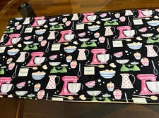 Kitchen/Baking Cotton Table Runner  Handmade NEW