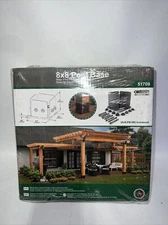 Ozco 51709 Post Base Ironwood 8 x 8 Post Base