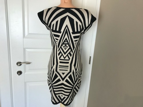 Women Izabel London Short Dress Black And White Size UK 12 EUR 40 US 8 - Bild 12 von 12