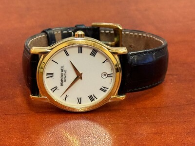 ヴィンテージ もの Mens Raymond Weil Tradition Collection 5571 Watch Quartz for