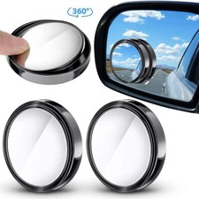 2pcs 360 Convex Hd Glass Round Blind Spot Mirrors Car Side Rear View Mirror 2pcs 360 Convex Hd Glass Round Blind Spot Mirrors Car Side Rear View Mirror
