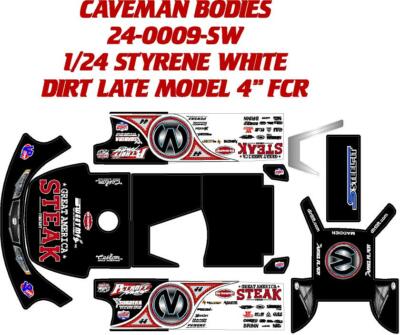 Caveman Bodeez WRAP ONLY  24-000SW LATE MODEL WRAP C MADD 2019