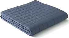 YnM Exclusive Cooling Bamboo Weighted Blankets, 2”x2”Smallest Compartments