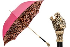 Pasotti Leopardized Panther Umbrella with Gift Box included New