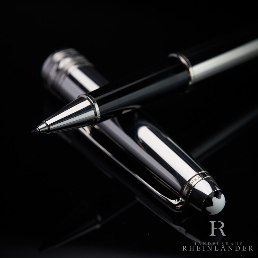MONTBLANC 1460 シルバー万年筆 Montblanc Fountain Pen - Patron of Art - Homage to Scipione Borghese -