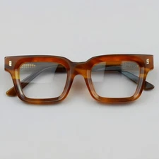 Retro Thick Acetate Eyeglasses Frame Vintage Style Men Women Classic Unisex