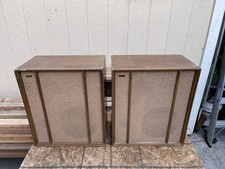 Vintage Early Model Wharfedale W70 Speakers