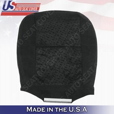 Chevrolet 2007 2008 parte inferior del conductor OEM repuesto tela cubierta de asiento negro ébano