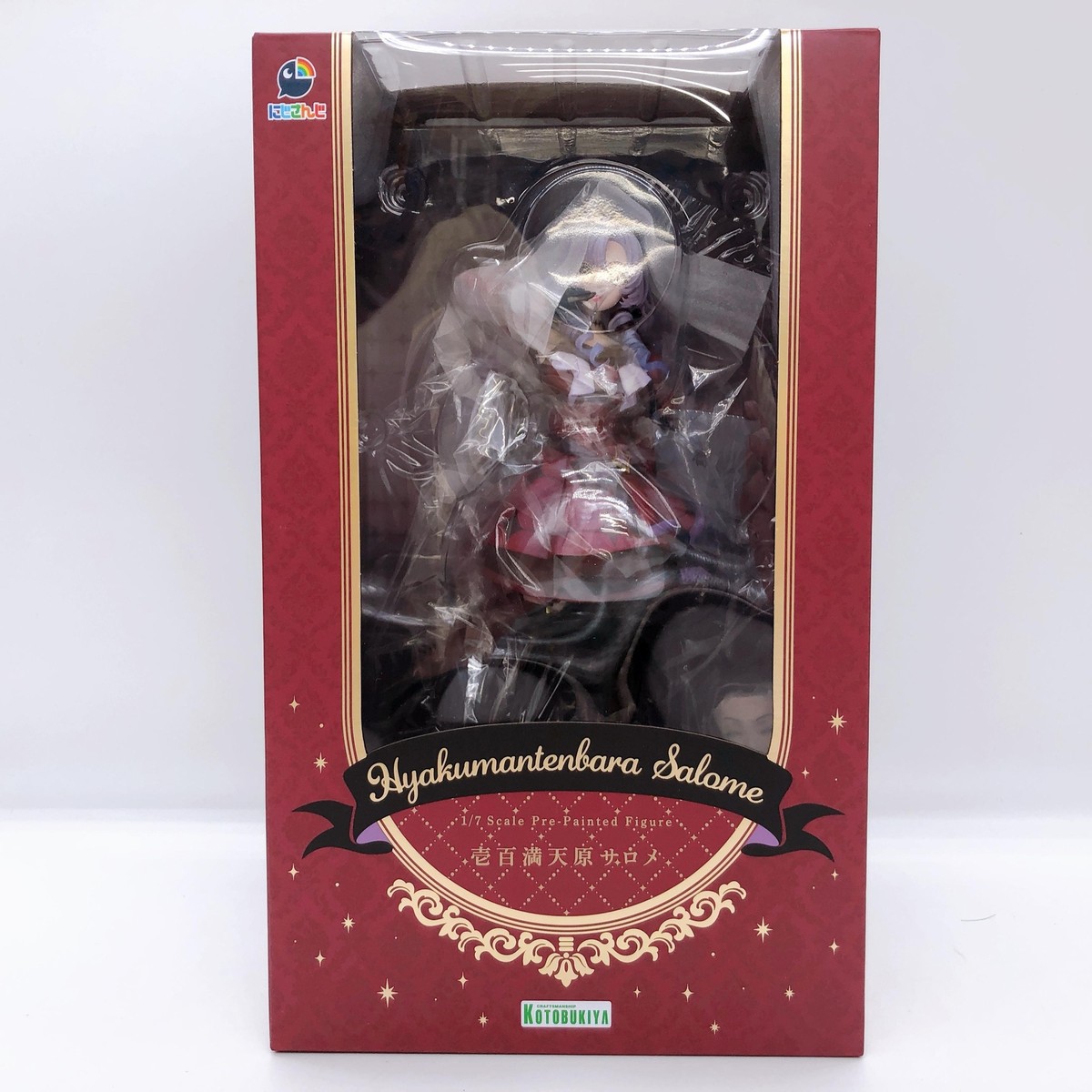 Kotobukiya NIJISANJI Salome PVC-Statue – 1/7 Maßstab Figur Des Virtuellen YouTubers, Mit Teppich-Sockel