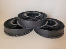 Set Of 3 Yankee 80 Slot Slide Carousels for Slide Projector
