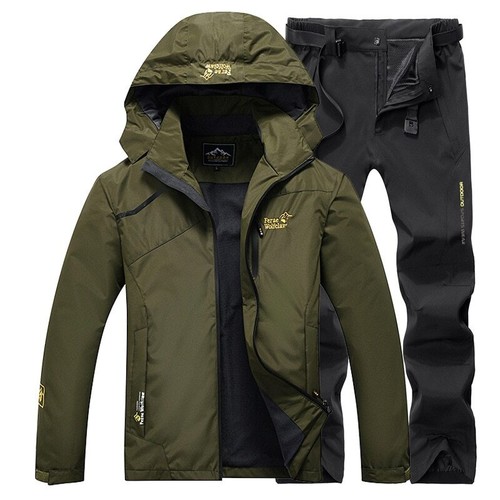 New Waterproof Fishing Suit Set Thin Hooded Jacket Outdoor Breathable Quick Dry - Picture 15 of 40