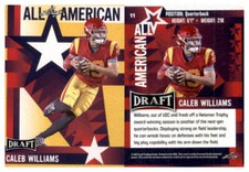 2023 LEAF DRAFT PICK FOOTBALL YELLOW/GOLD - YOU PICK #1 - #100 * FREE SHIP *