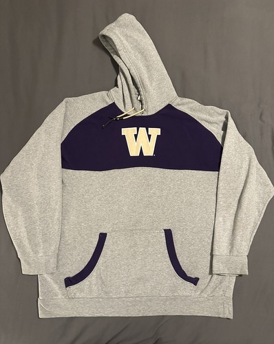 Men’s 2xl Champion University Of Washington Huskies Hooded Pullover Sweatshirt