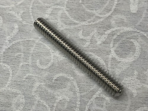 Set 4 Pezzi 1/4" - 20 X 2" Presa Acciaio Inox / Viti da Grub Punta CUP - Foto 3 di 5