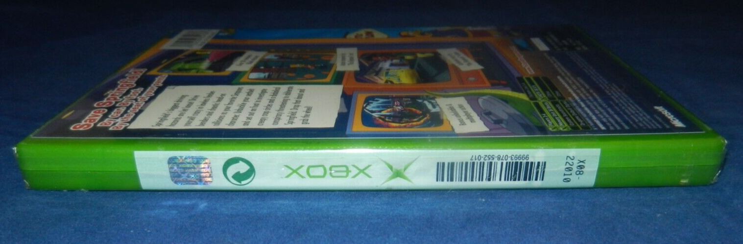 Xbox, New, Factory Sealed, Simpsons Hit & Run, Japan, NTSC/J, VERY RARE,  Free SH