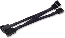 SilverStone Technology SST-CPF02-USA PWM Fan Splitter One to Three in Black