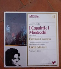 🔵I GIOIELLI DELLA LIRICA VINCENZO BELLINI I CAPULETI E I MONTECCHI LP 33 GIRI😂