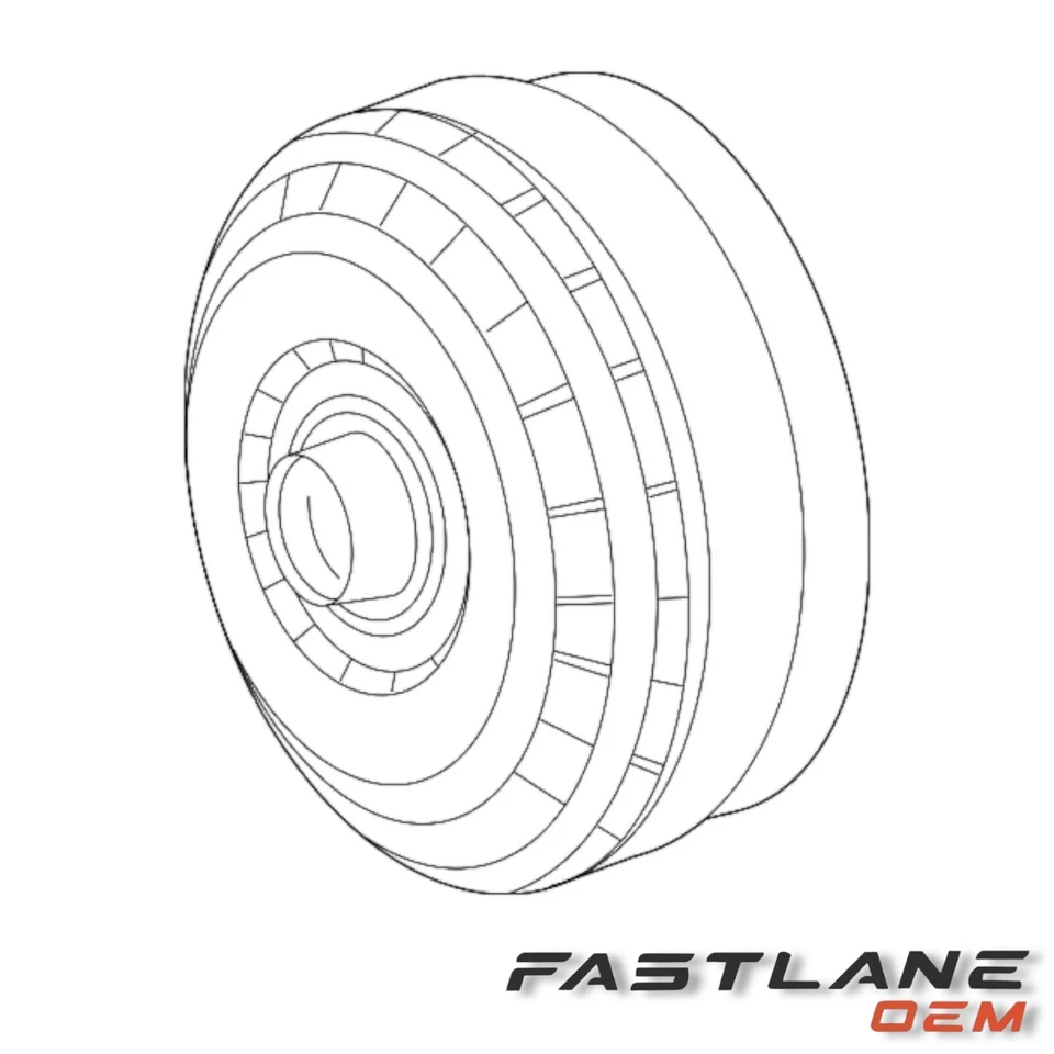 2004-2007 FORD FREESTAR CONVERSOR DE TORQUE DE TRANSMISSÃO NOVO FABRICANTE DE EQUIPAMENTO ORIGINAL 5F2Z-7902-BCRM - Imagem 3 de 4