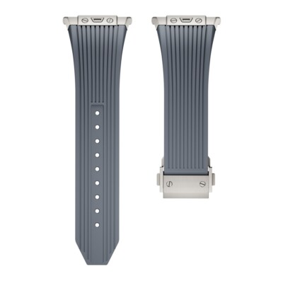 High Tensile Silicone Rubber Sport Wrist Band Strap for Samsung Watch Ultra 2025