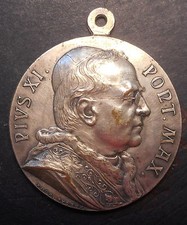 Australia 1928 Pope Pius XI - Int Eucharistic Congress Medallion Large