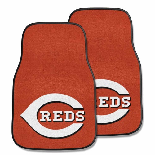 MLB - 2-piece Carpeted Car Mats Baseball Team Logo 17" x 27" - Picture 19 of 63