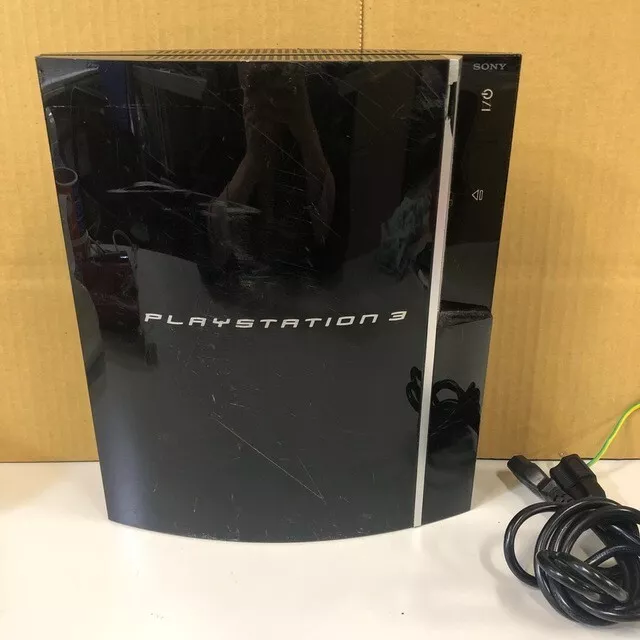 Sony PlayStation3 CECHB00 20GB Black PS3 Production Game from JAPAN Rare