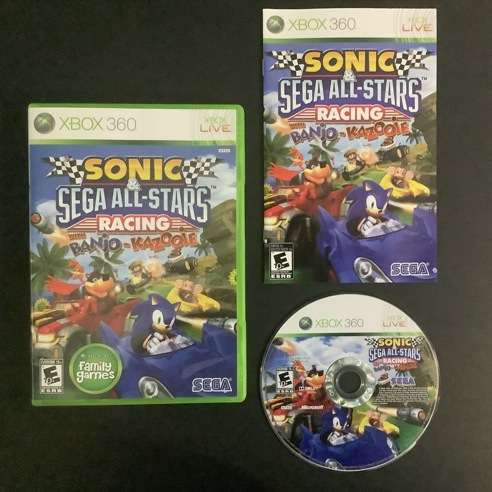 Sonic & Sega All-stars Racing - Xbox 360 : Target