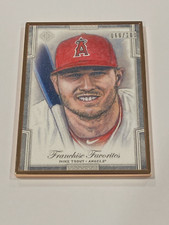 Mike Trout 2019 Topps Transcendent Franchise Favorites Sketch Art Card /100
