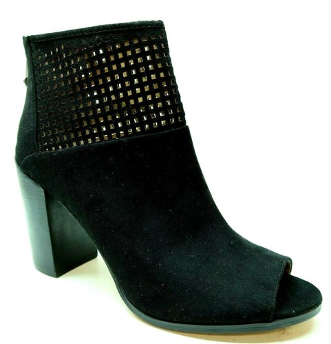 Report 11 Black Suede Ankle Boots 