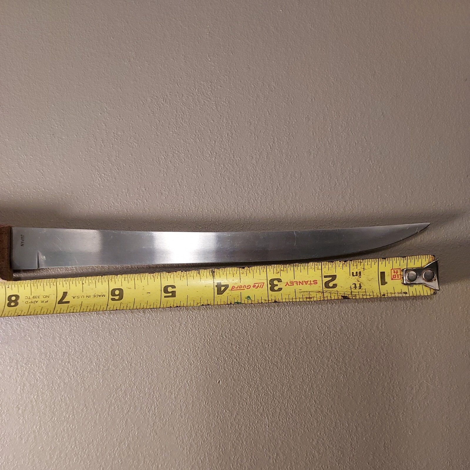 Vintage Washington Yorktowne 12 Inch Fillet Knife 7.5" Blade