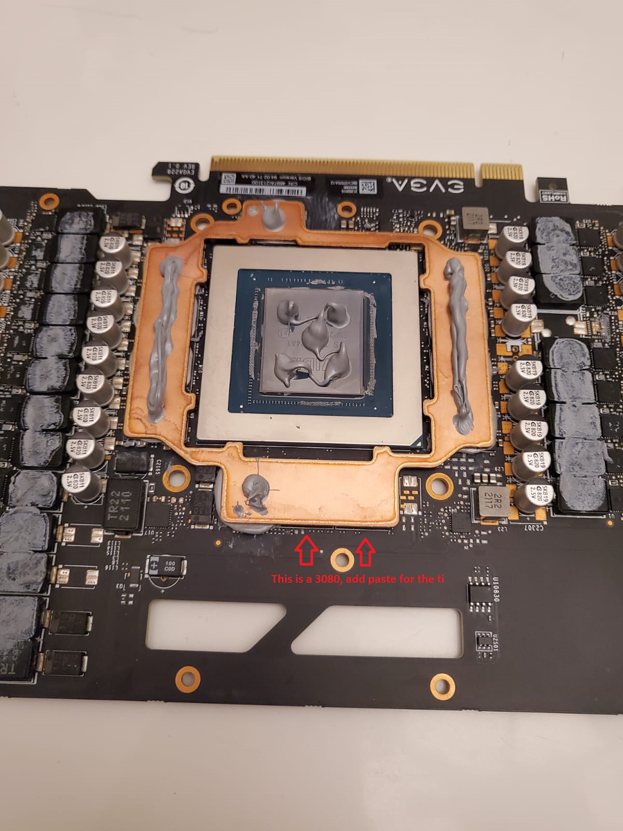 Evga Geforce Rtx Evga 3090 Ftw3 Thermal Pads Thermal Pads Geforce