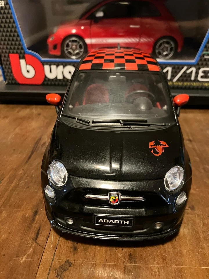 BURAGO BBURAGO 500 ABARTH 1:18 MADE IN CHINA - Immagine 4 di 4