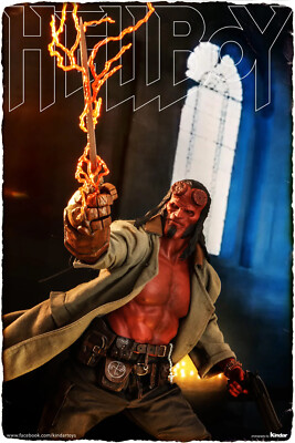 HELLBOY AUTHENTIC HOT TOYS SOLD OUT 1/6 ACTION FIGURE / SALE ENDS