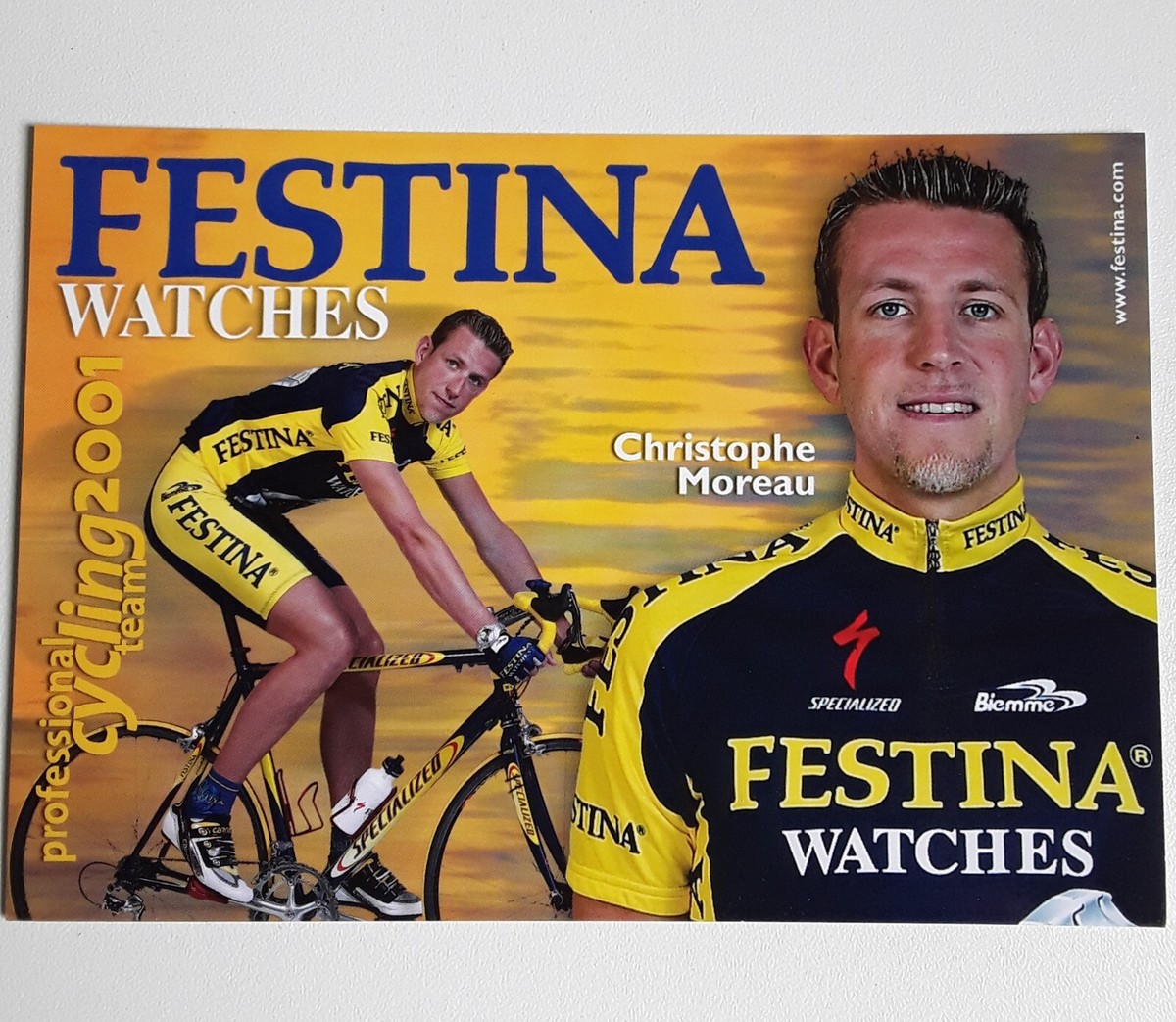 LOT 17 cartes cyclisme course Chrono des Nations - Les